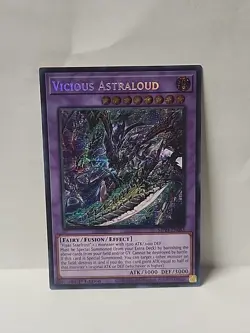 Yu-Gi-Oh! TCG 1x Vicious Astraloud MP24-EN083 x1 PRISM YUGIOH! - Image 1