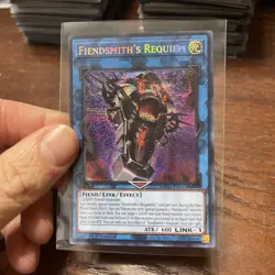 Fiendsmith's Requiem MP25-EN089 Prismatic Secret Rare 1st Edition Yu-Gi-Oh - Image 1