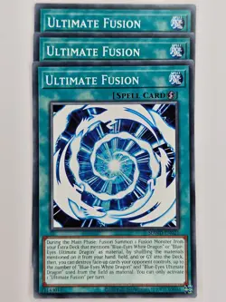 Yu Gi Oh - 3x SDWD-EN021 Ultimate Fusion - Common - Image 1