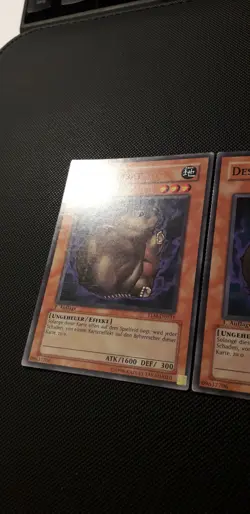 Yu-Gi-Oh! 3x Des Womat, TLM-DE031, Common. 1./2. Auflage, Deutsch, EX/ EX/ GD - Image 2