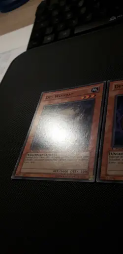 Yu-Gi-Oh! 3x Des Womat, TLM-DE031, Common. 1./2. Auflage, Deutsch, EX/ EX/ GD - Image 3