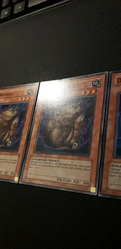 Yu-Gi-Oh! 3x Des Womat, TLM-DE031, Common. 1./2. Auflage, Deutsch, EX/ EX/ GD - Image 4
