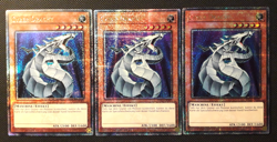Yu-Gi-Oh! 3x Cyber Drache, TN23-DE005, QCSCR, Lim.Auflage, Deutsch, Near Mint - Image 1