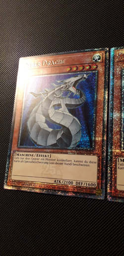 Yu-Gi-Oh! 3x Cyber Drache, TN23-DE005, QCSCR, Lim.Auflage, Deutsch, Near Mint - Image 2