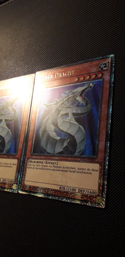 Yu-Gi-Oh! 3x Cyber Drache, TN23-DE005, QCSCR, Lim.Auflage, Deutsch, Near Mint - Image 4