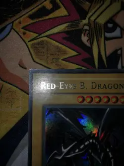 Red-Eyes B. Dragon sdj-001 1st Edition (MP/HP) Ultra Rare Yu-Gi-Oh! - Image 3