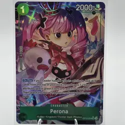 One Piece TCG Perona Alt Art OP12-034 SR Legacy of the Master English - Image 1