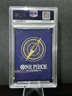 2025 ONE PIECE OP11-A FIST OF DIVINE SPEED #119 SANJI SPECIAL ALT ART PSA 10 GEM - Image 3