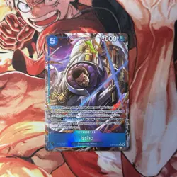 Issho EB04-022 R ALT ART The Azure Seas Seven One Piece CCG ENGLISH OP14 - Image 1