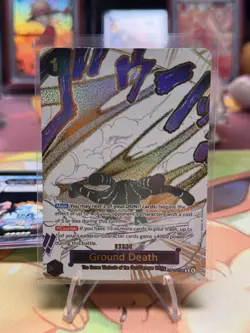 ONE PIECE: Ground Death (Alternate Art) OP14-096 - PSA10 Contender 🔥 MINT - Image 1