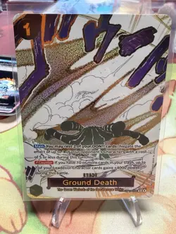 ONE PIECE: Ground Death (Alternate Art) OP14-096 - PSA10 Contender 🔥 MINT - Image 3
