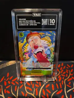 One Piece Vegapunk Extra Booster Anime 25th Alternate Art EB02-056 TAG 10 - Image 1