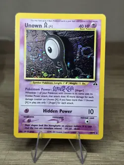 Pokemon Card - Unown [A] Neo Discovery 14/75 Holo Rare - Image 3