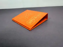 Zatch Bell The Card Battle Orange Tia SPELL BOOK NO Cards 2005 Bandai Viz TCG - Image 4