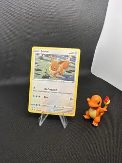 Eevee SWSH190 - SWSH Black Star Promo - Pokemon Card - LP - Image 1