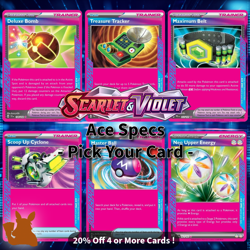 Pokemon ACE SPEC Cards | Scarlet & Violet Sets | Choose Your Card - Image 1
