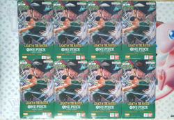 One Piece Card Game - Legacy of the Master OP12 - Sleeved Booster Pack Lot of 8 - Image 1
