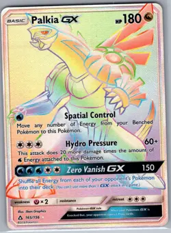 Palkia GX (Secret Rare) 165/156 SM - Ultra Prism - Pokemon Card - NM - Image 1