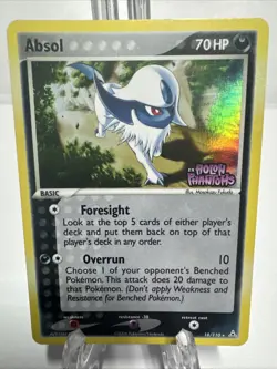 Absol 18/110 Pokemon Ex Holon Phantoms Reverse Holo LP Card TCG - Image 1
