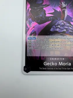 One Piece Card Game Gecko Moria PRB02-013 Rare Foil English NM - Image 4