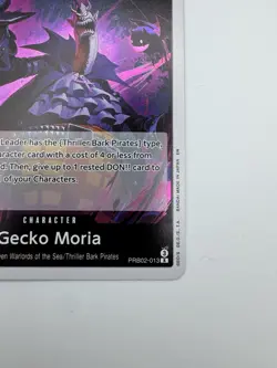 One Piece Card Game Gecko Moria PRB02-013 Rare Foil English NM - Image 5