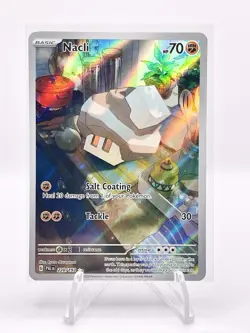 Nacli 220/193 Scarlet & Violet Paldea Evolved Illustration Rare Pokemon Card - Image 1