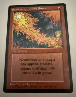 MTG * Red Elemental Blast NM Unplayed Italian 4th Edition Regular SellbyCyn - Image 1