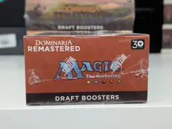 MTG Factory Sealed DOMINARIA REMASTERED Draft Boosters Box Magic the Gathering 195166200569 - Image 4