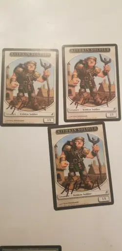 Kithkin Soldier token X1 SIGNED Magic the Gathering MTG - Image 1