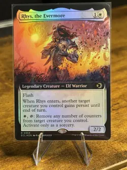 Rhys, the Evermore (Extended Art) Lorwyn Eclipsed Foil - Image 1