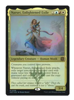 MTG - Narset, Enlightened Exile - Foil - MOM: The Aftermath - NM - Image 1