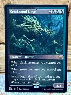 Creakwood Liege MTG Double Masters 2022 2X2 FOIL-ETCHED - Image 1