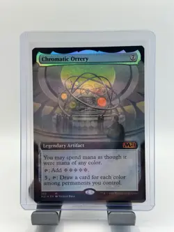 MTG, Chromatic Orrery FOIL (Extended Art) 382 NEAR MINT Core Set 2021 Foil - Image 1