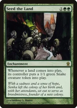 Seed the Land Saviors of Kamigawa LP MTG - Image 1