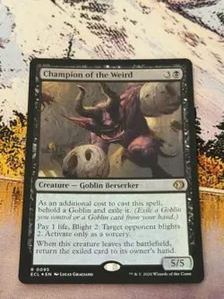 Champion Of The Weird Mtg Foil R 0095 - Image 4