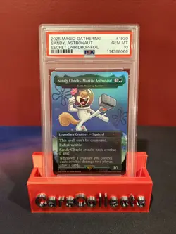 Magic the gathering Sandy Cheeks, Martial Astronaut (Rainbow Foil) Secret Lair - Image 1