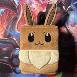 Pokemon TCG Deck Holder Plush - Prismatic Evolutions UPC - Eevee - New - Image 1