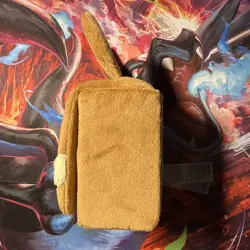Pokemon TCG Deck Holder Plush - Prismatic Evolutions UPC - Eevee - New - Image 2