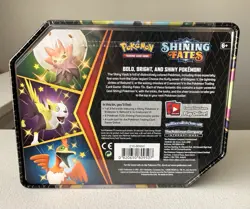 Pokemon TCG Shining Fates Tin Cramorant V & Polteageist Mad Party Pin Lot - Image 3