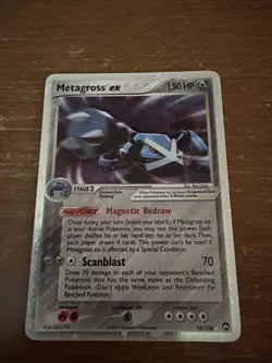 Pokemon TCG Metagross EX Power Keepers Holo Ultra Rare Card 95/108 - Image 1
