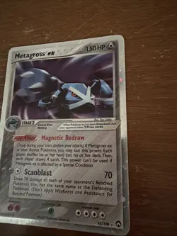 Pokemon TCG Metagross EX Power Keepers Holo Ultra Rare Card 95/108 - Image 2
