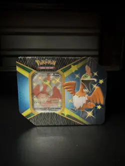 NEW! Pokemon TCG Shining Fates Tin - Cramorant V - Factory Sealed - Image 1