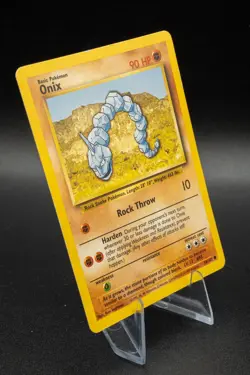Onix 56/102 Base Set Unlimited Common Pokemon TCG - LP Light Play Condition + - Image 4