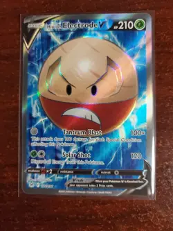Pokemon TCG Hisuian Electrode V Sword & Shield - Lost Origin 172/196 Holo Ultra - Image 1