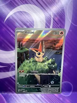 Pokemon TCG Victini SVP 208 Black Star Promo - Image 1