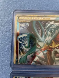 Suicune & Entei LEGEND Top 94/95 & Bottom 95/95 Lightly Played Pokemon HGSS - Image 5