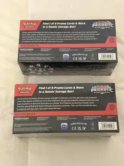 2 POKEMON SCARLET & VIOLET: PRISMATIC EVOLUTIONS SURPRISE BOX - 2 Boxes!! - Image 3