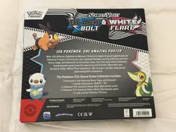 Pokemon TCG SV 10.5 Black Bolt & White Flare Unova Poster Collection Box Sealed - Image 2