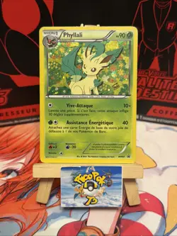 Carte Pokemon : Phyllali BW87 Promo Noir & Blanc Francaise - Image 1