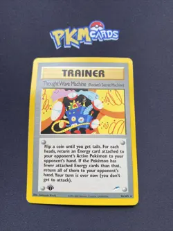 Pokemon TCG Thought Wave Machine Neo Destiny 96/105 Regular 1st Edition Rare MP. - Image 1